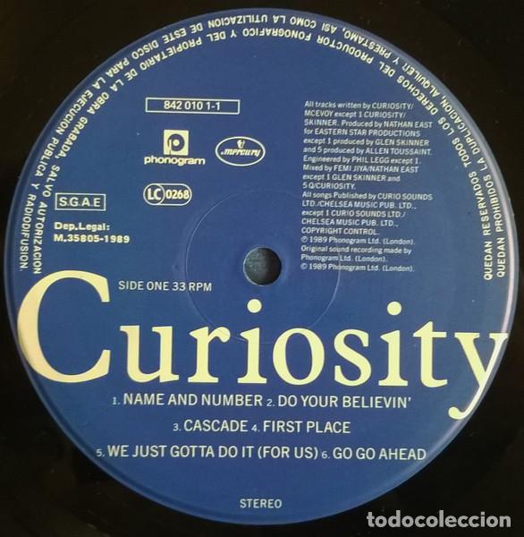 Discos de vinilo: Curiosity Killed The Cat, Getahead - LP - Foto 3
