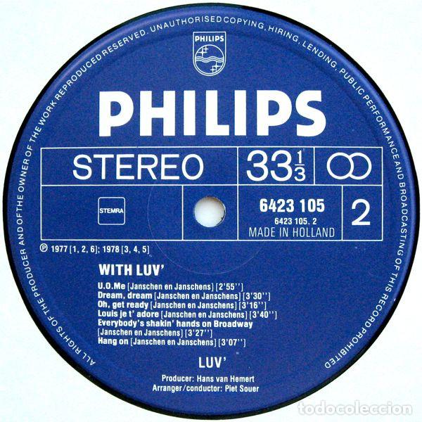 Discos de vinilo: Luv, With Luv - LP - Foto 4