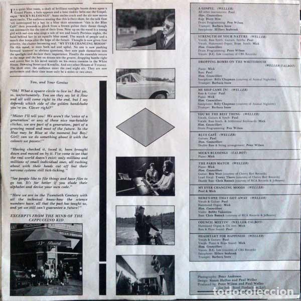 Discos de vinilo: The Style Council, Caf&eacute; Bleu - LP - Foto 5