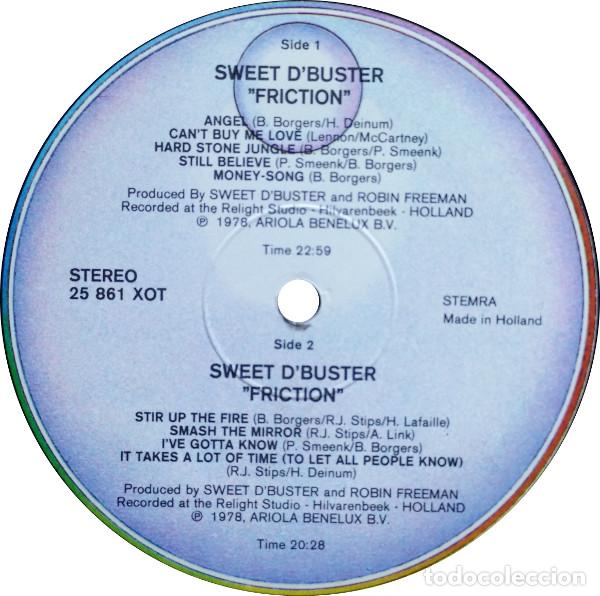 Discos de vinilo: Sweet dBuster, Friction - LP - Foto 3
