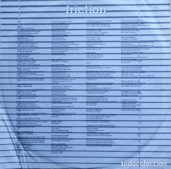 Discos de vinilo: Sweet dBuster, Friction - LP - Foto 6