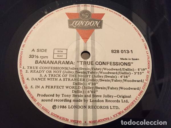 Discos de vinilo: Bananarama, True Confessions - LP - Foto 3