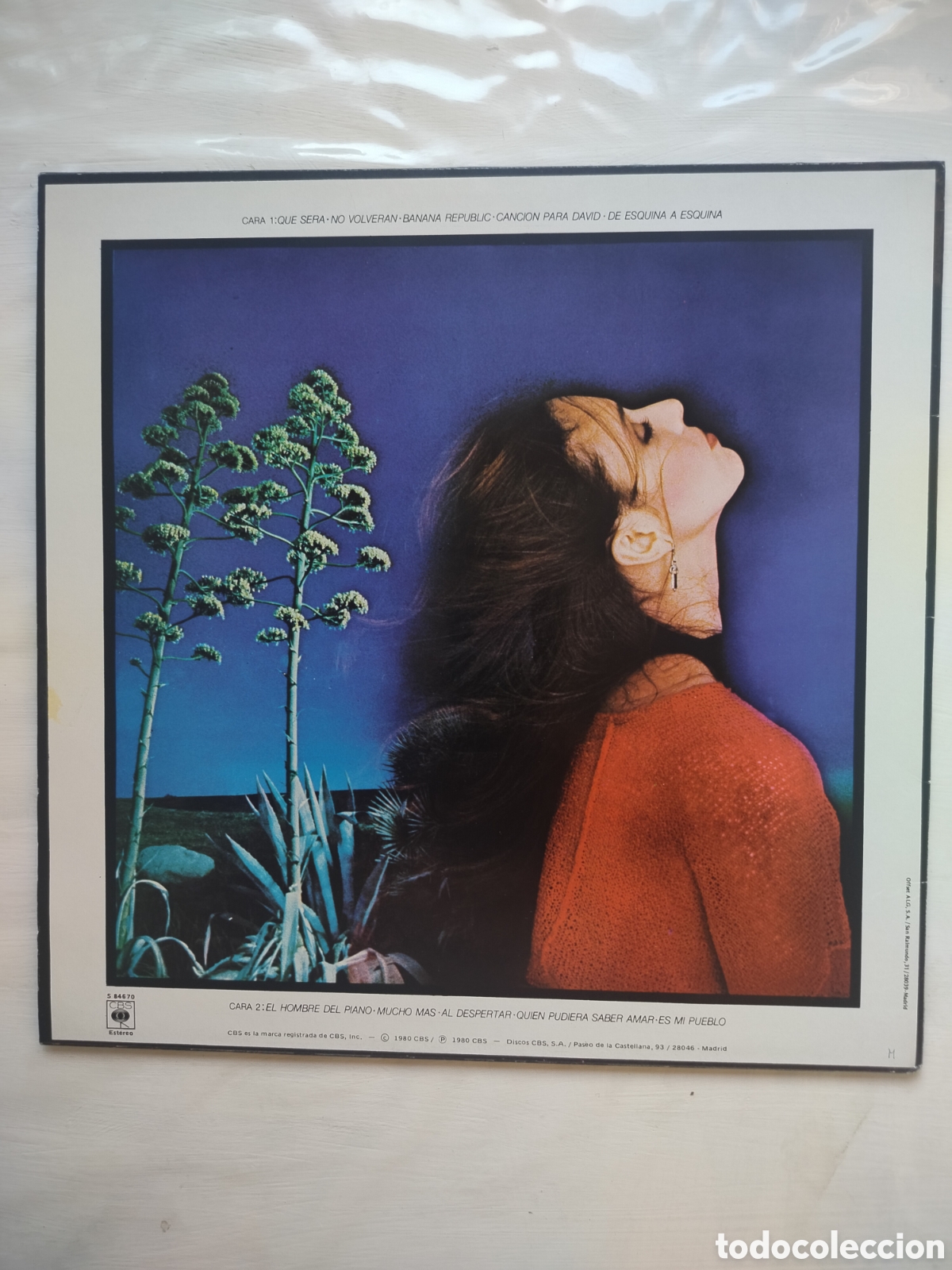 Discos de vinilo: Ana Bel&eacute;n LP 1980... - Foto 2