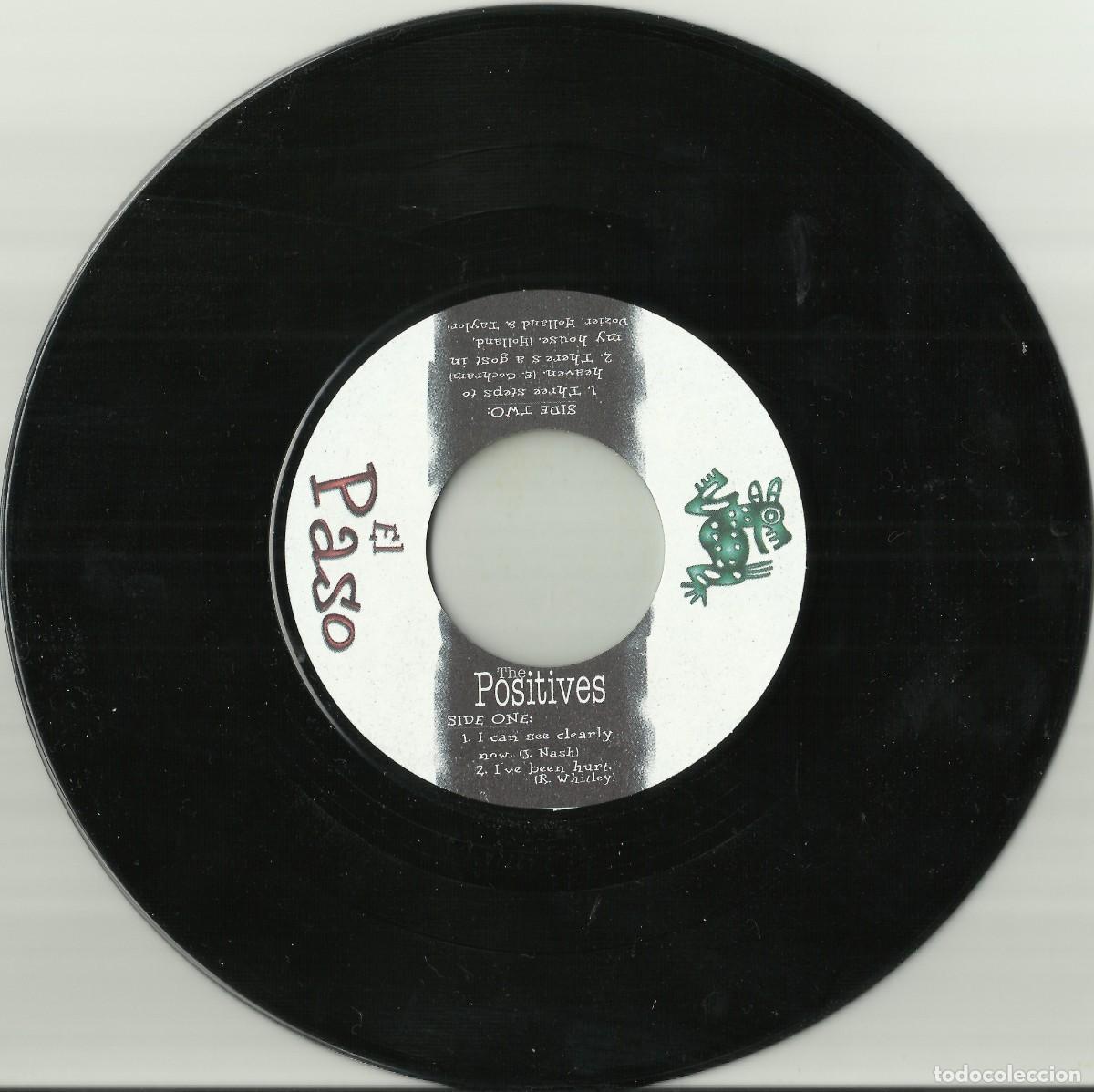 Discos de vinilo: THE POSITIVES 1999 SINGLE - Foto 3