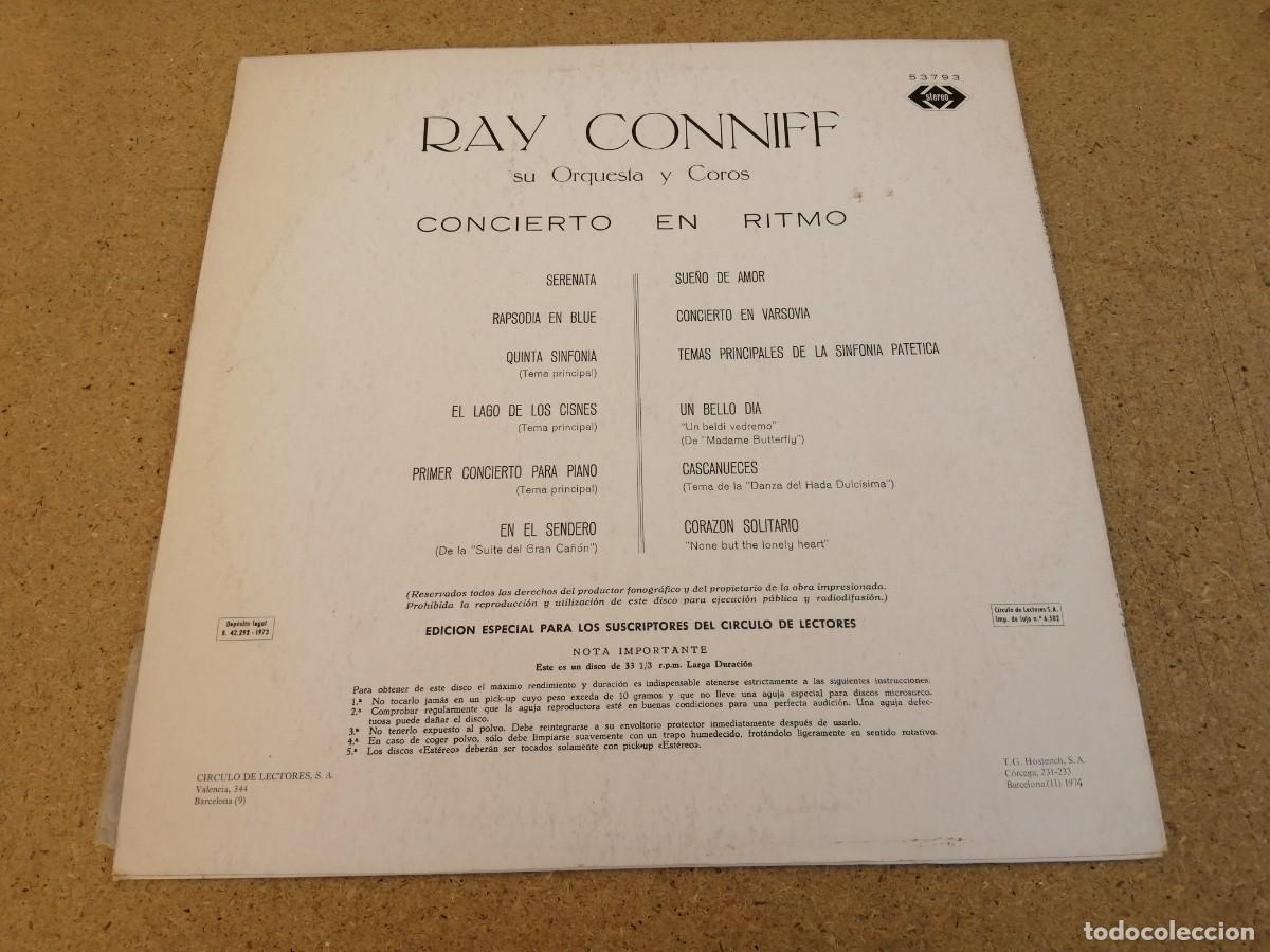 Discos de vinilo: DISCO LP. RAY CONNIFF. CONCIERTO EN RITMO - Foto 2