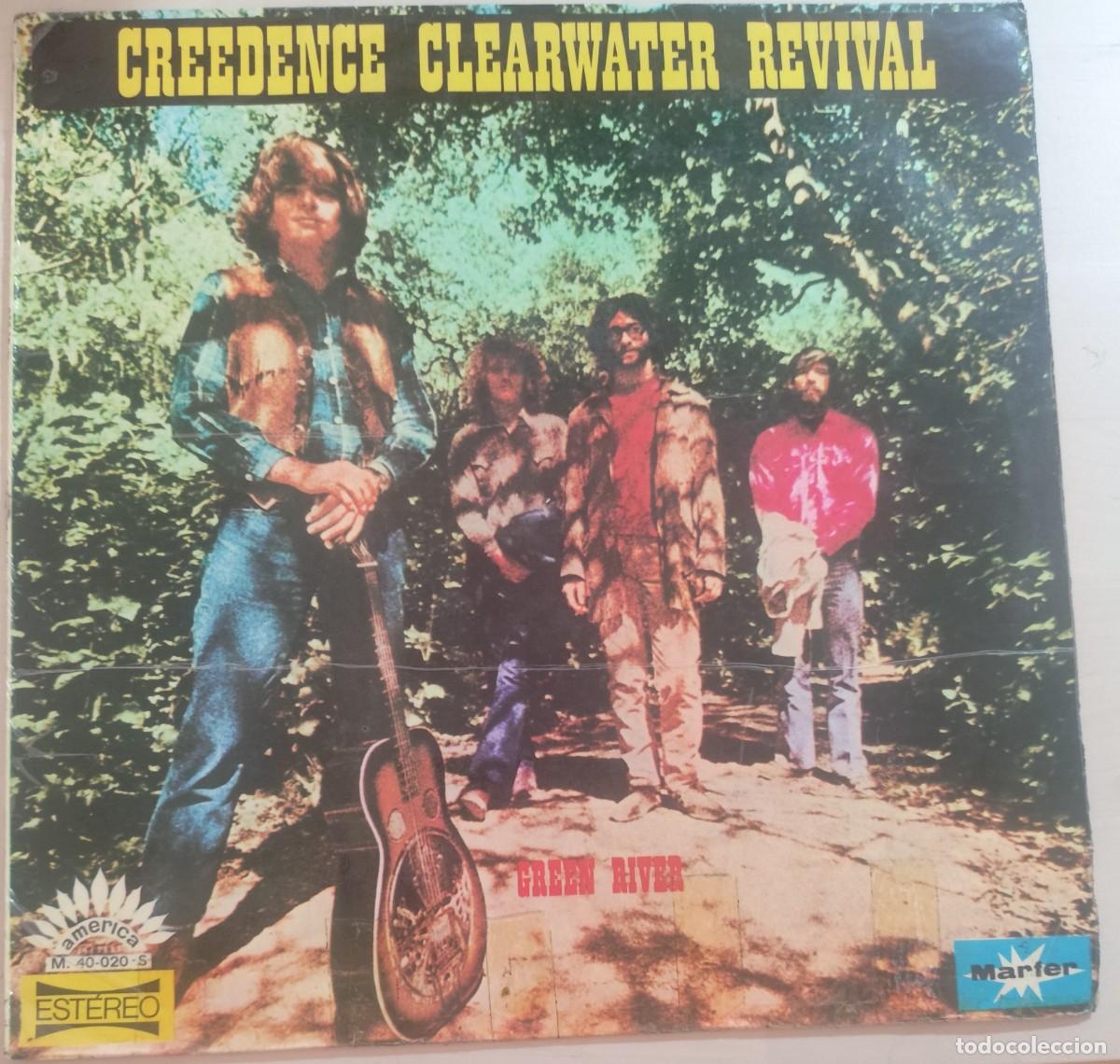 Discos de vinilo: Creedence Clearwater Revival-Green River 1969