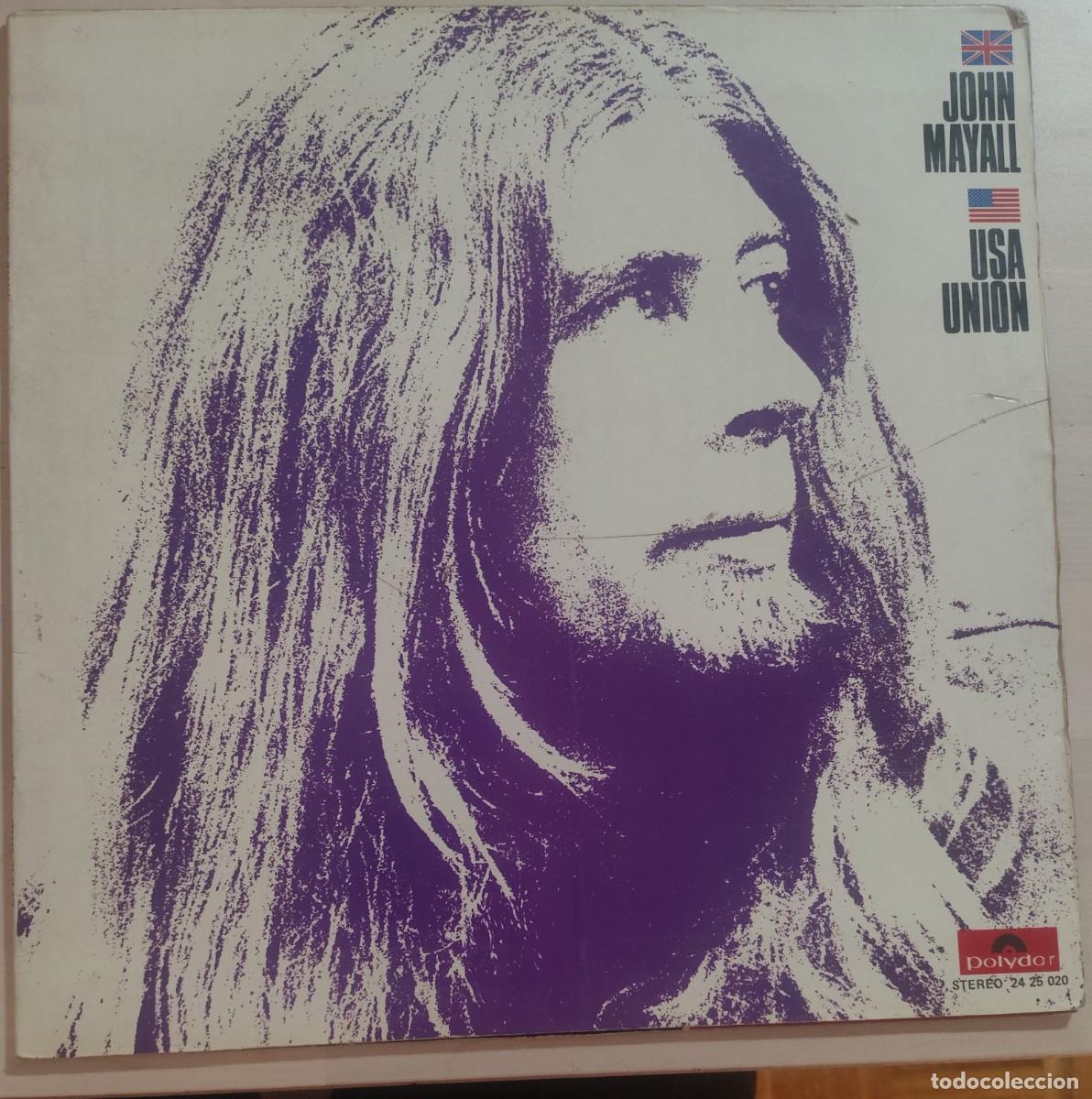 Disques de vinyle: John Mayall-U.S.A Union-1970