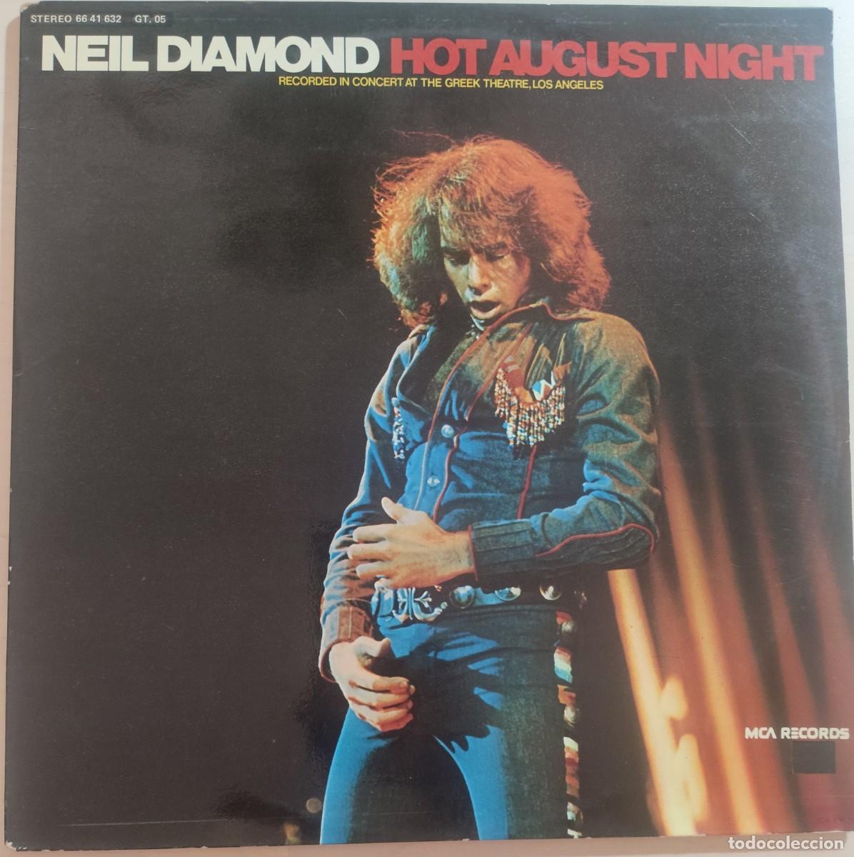 Vinyl-Schallplatten: Neil Diamond-Hot August Night-1977