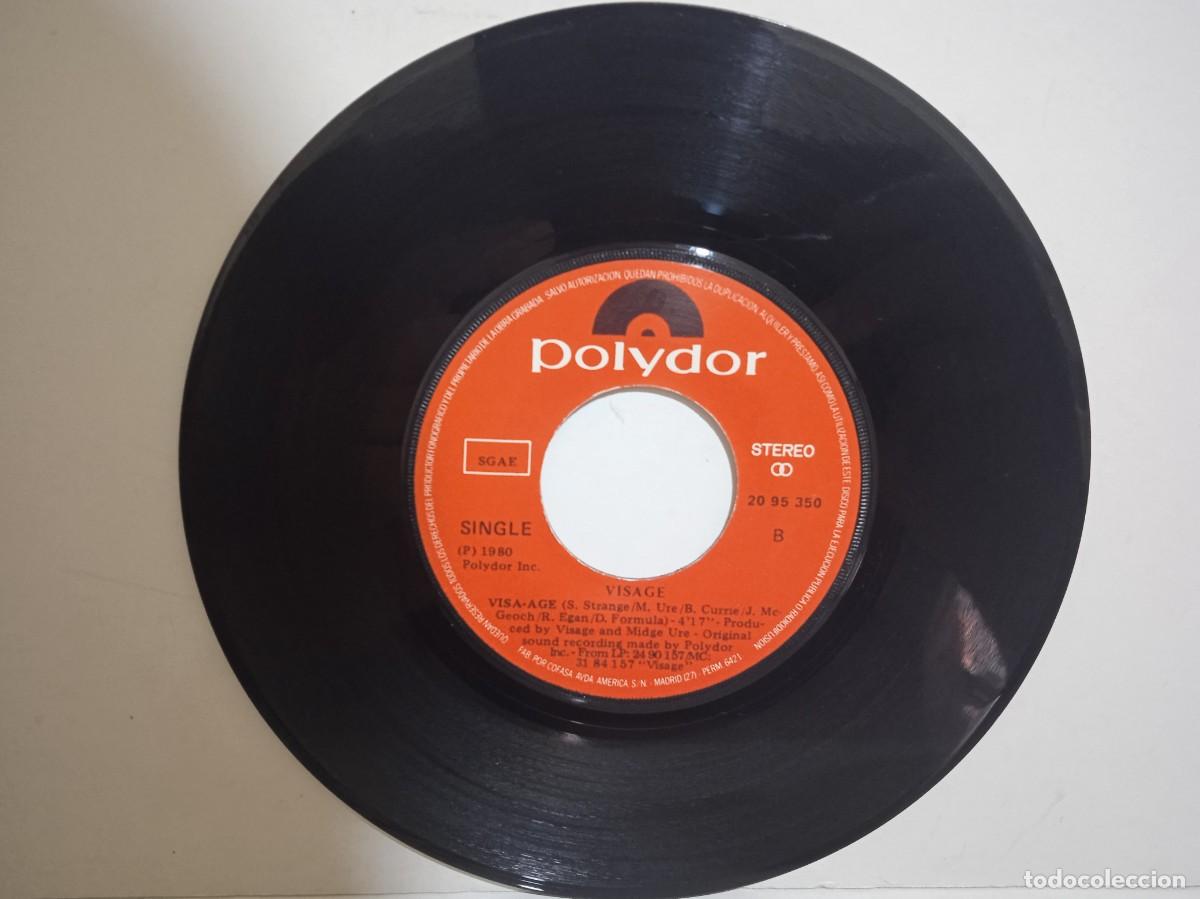 Discos de vinilo: Visage - Fade To Grey / Visa-Age - Single - 1981 - Foto 5
