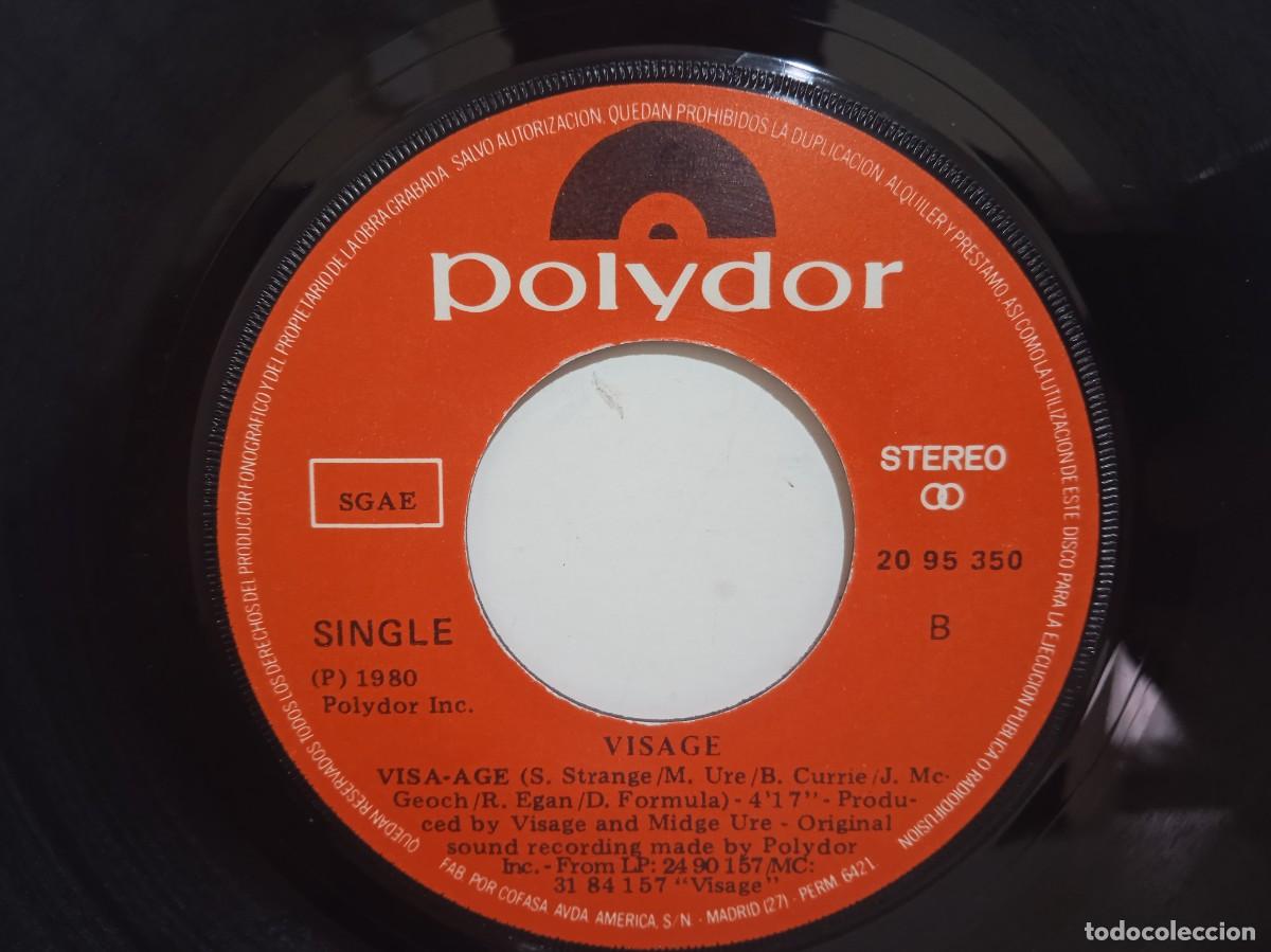 Discos de vinilo: Visage - Fade To Grey / Visa-Age - Single - 1981 - Foto 6