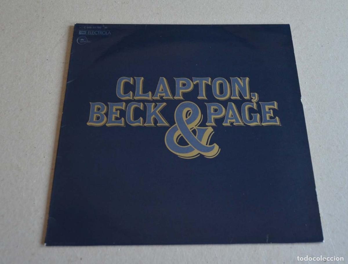Discos de vinilo: CLAPTON, BECK & PAGE - CLAPTON, BECK & PAGE - Foto 1