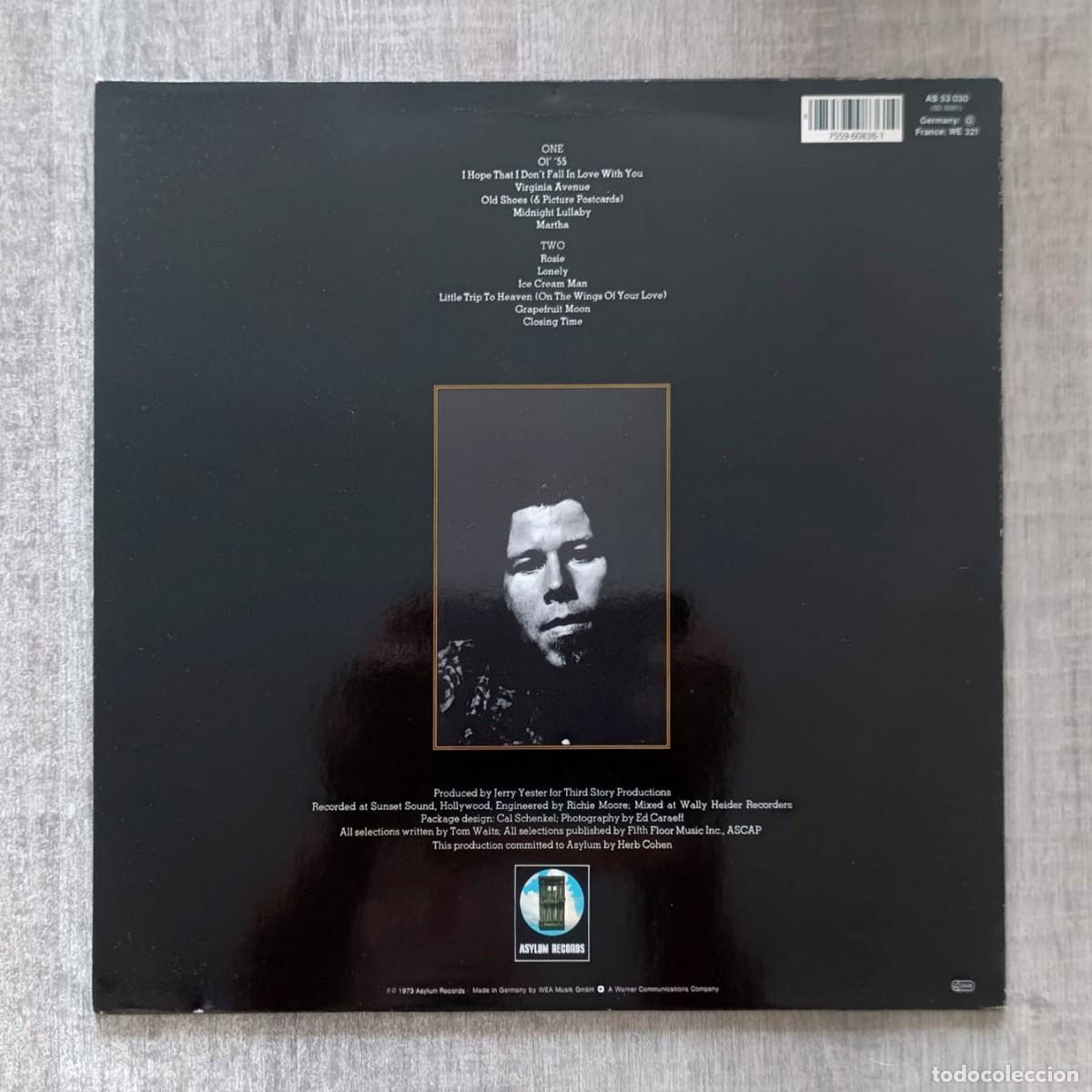 Discos de vinilo: Tom Waits Closing Time LP AS53030 - Foto 2