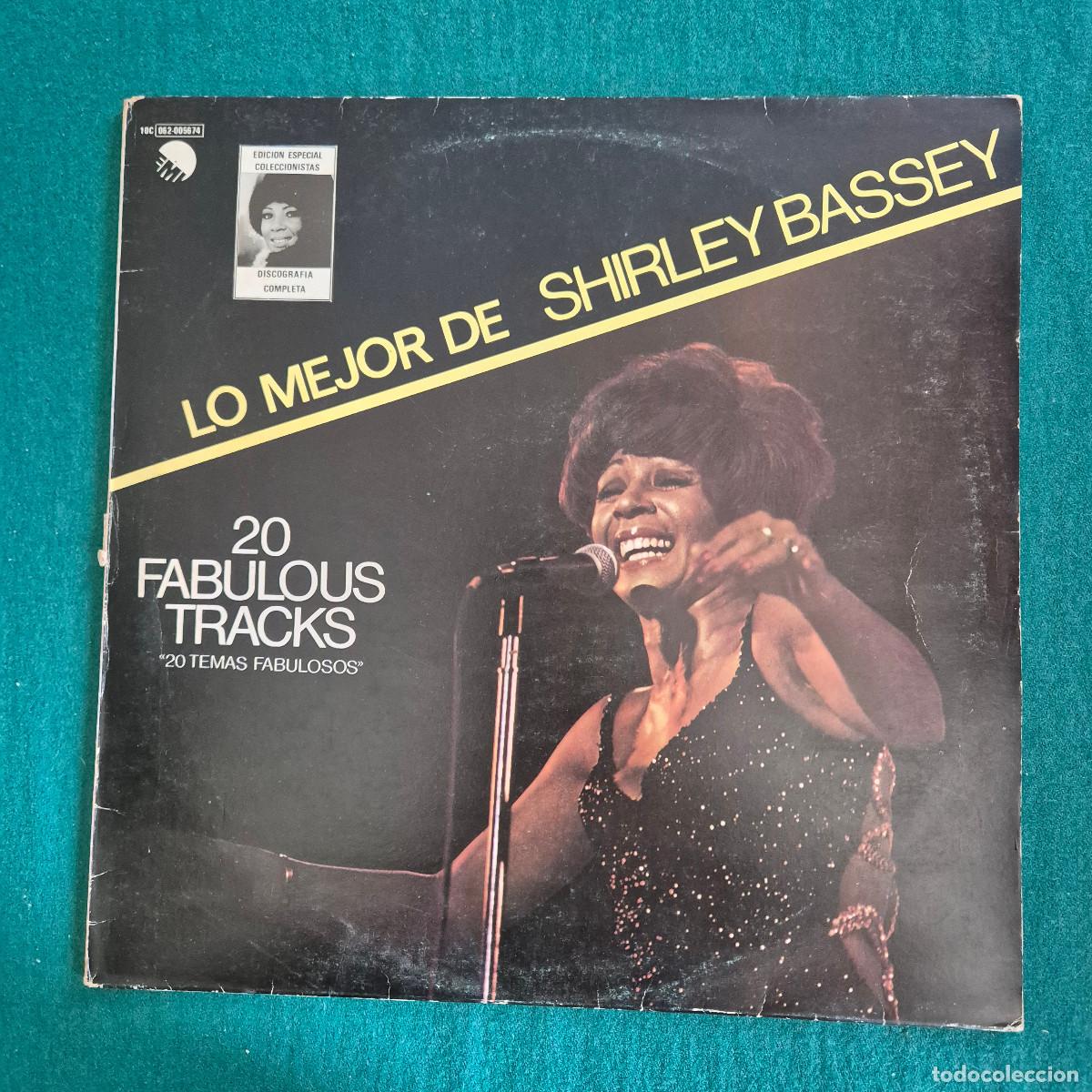 Discos de vinilo: LO MEJOR DE SHIRLEY BASSEY