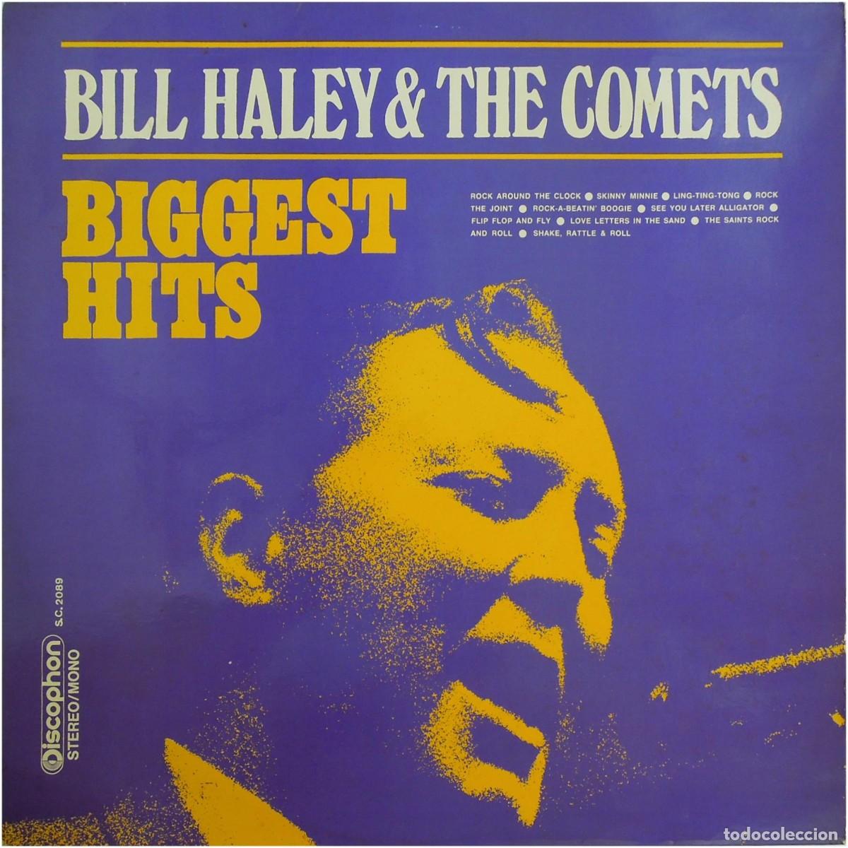 Discos de vinilo: Bill Haley & The Comets - Biggest Hits - LP Spain 1971 - Discophon S.C. 2089 - EX/VG+