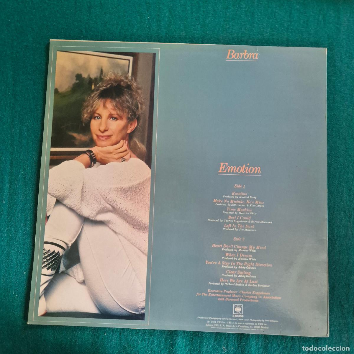 Discos de vinilo: Barbra Streisand &ndash; Emotion - Foto 2