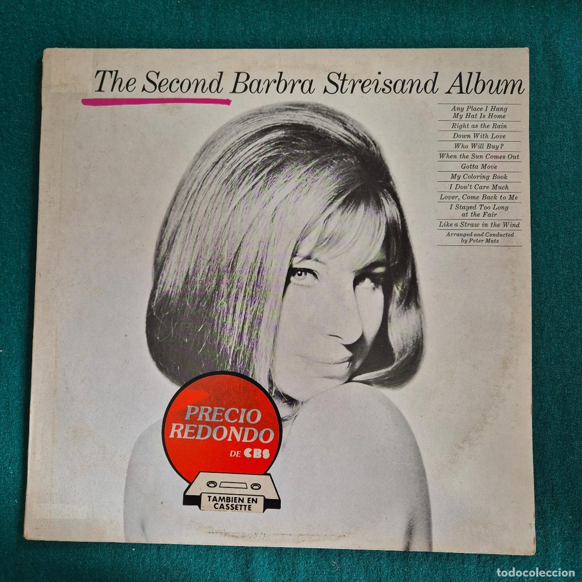 Vinyl records: LP BARBRA STREISAND THE SECOND ALBUM