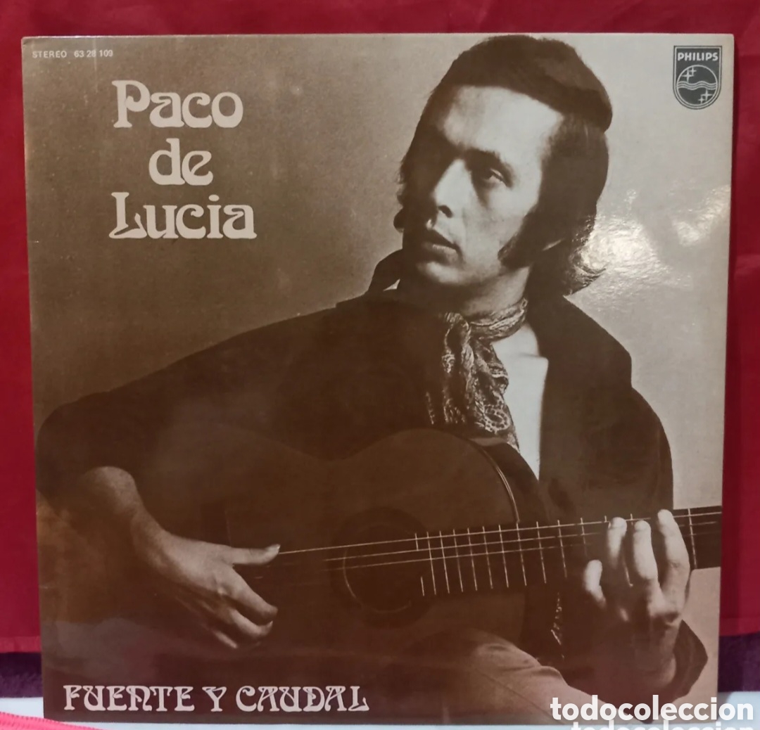 Discos de vinilo: LP PACO DE LUCIA/CAUDAL 1973(pocas se&ntilde;ales)