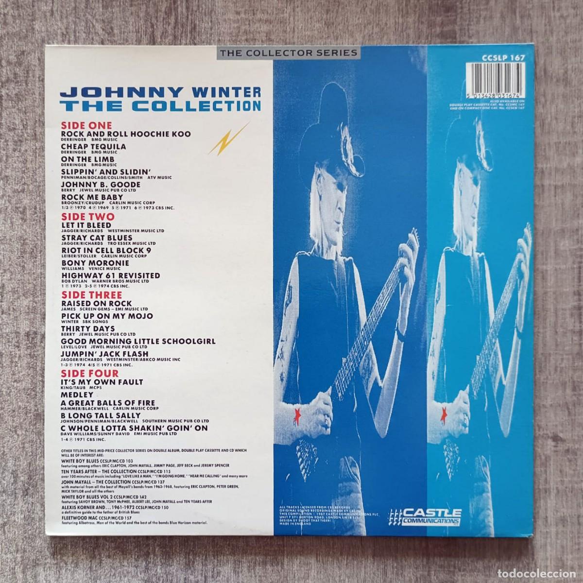 Discos de vinilo: Johnny Winter The Collection 2LP - Foto 2
