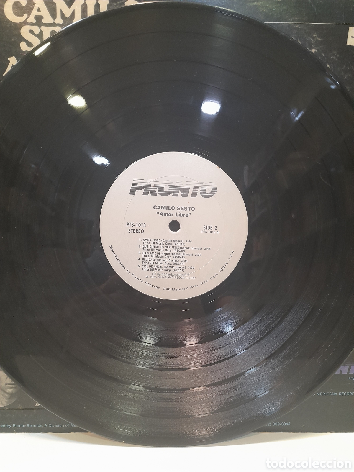 Discos de vinilo: LP Camilo Sesto. Amor Libre - Foto 5