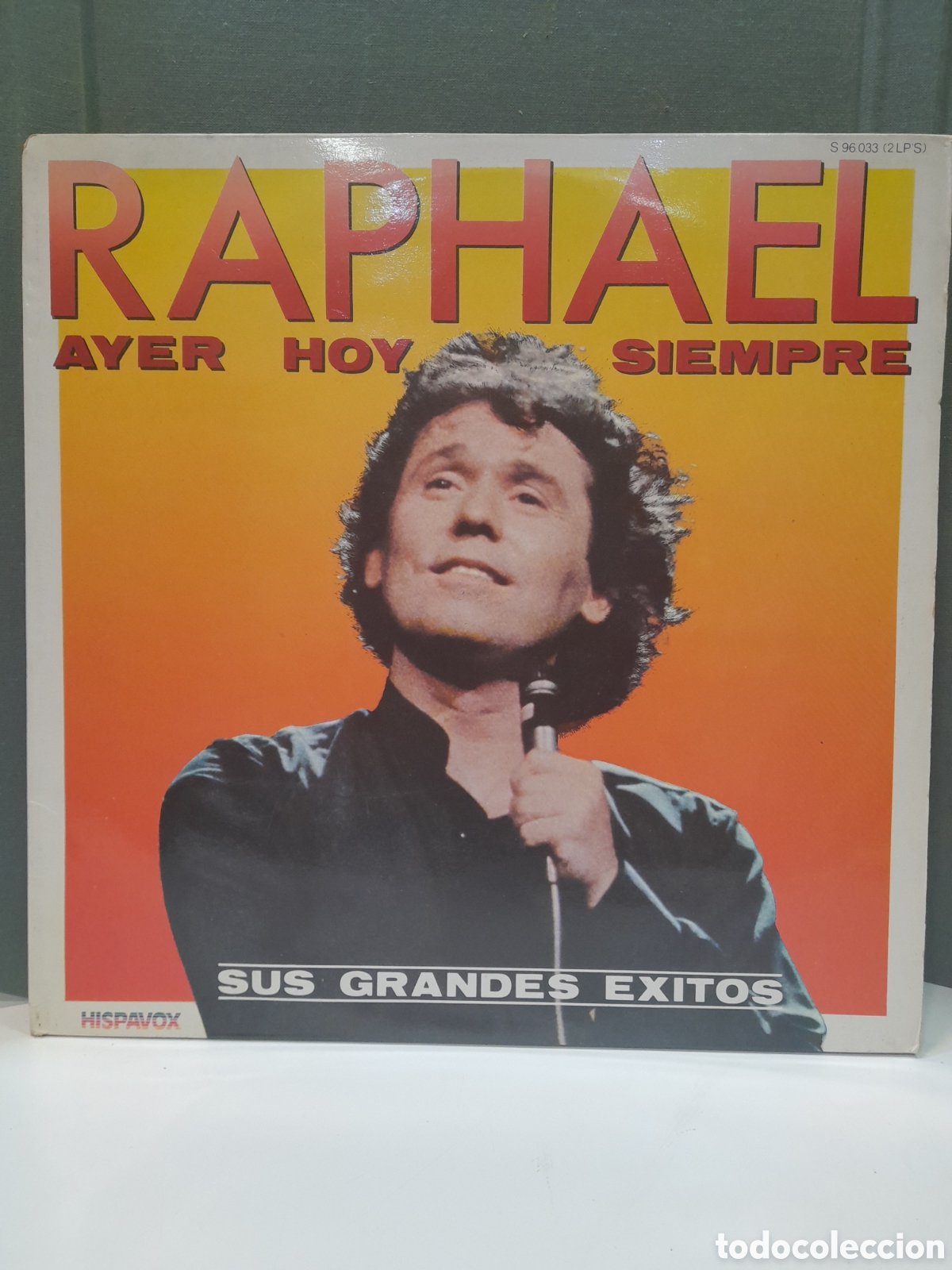 Discos de vinilo: LP Raphael. Ayer hoy siempre. Sus grandes &eacute;xitos - Foto 2