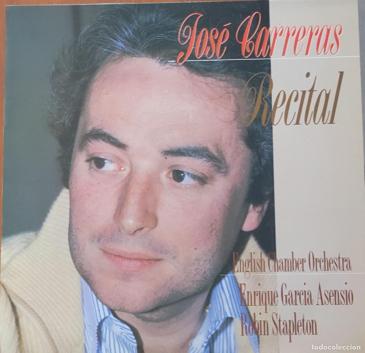 Discos de vinilo: Jos&eacute; Carreras &ndash; Recital (1983, Di&aacute;bolos &ndash; 55.236)