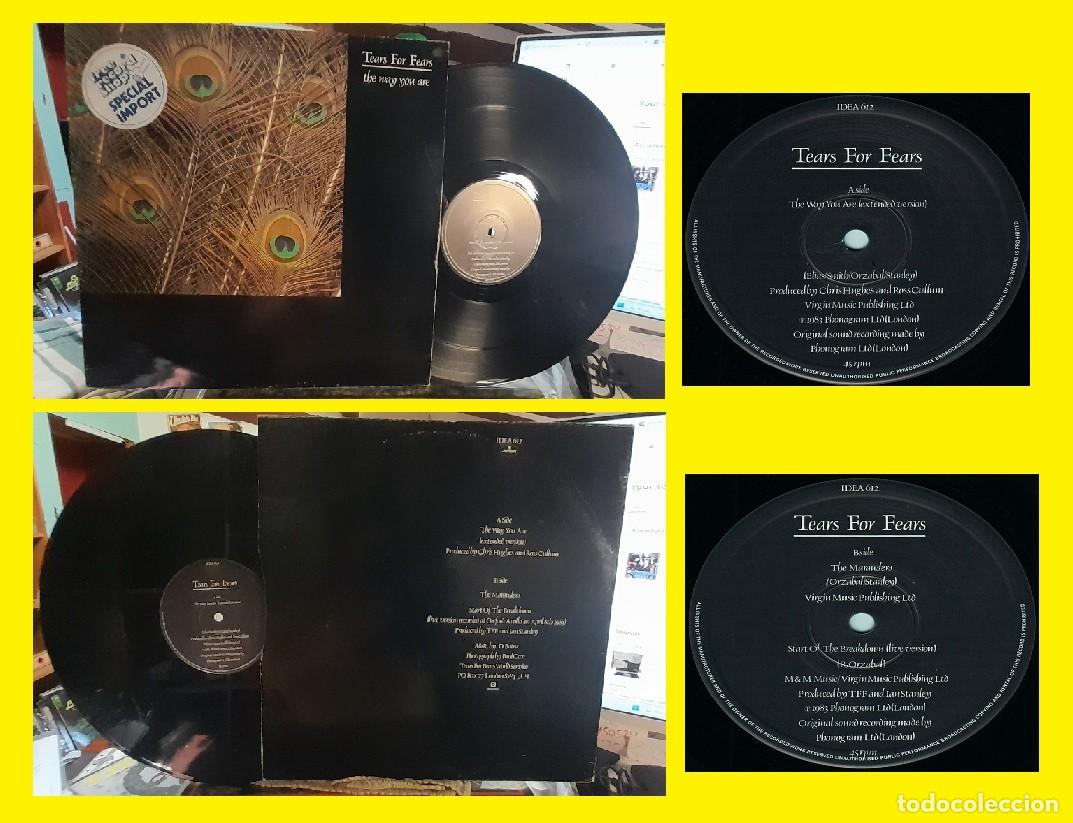 Discos de vinilo: Tears For Fears &ndash; The Way You Are 1983 - RARE MAXI 3 TRACKS 1&ordf; EDT UK EXC