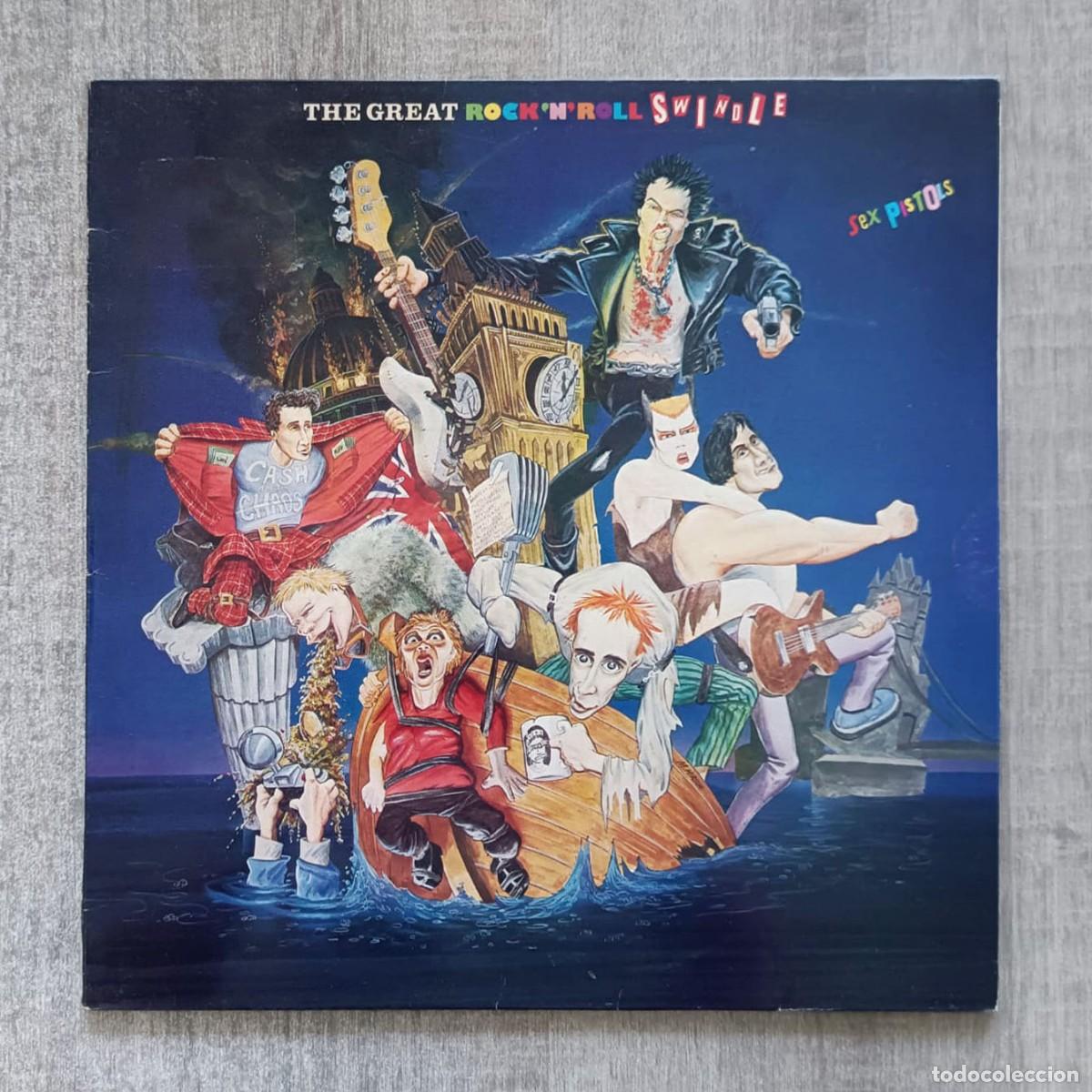 Discos de vinilo: Sex Pistols Great Rock N Roll Swindle LP 1987