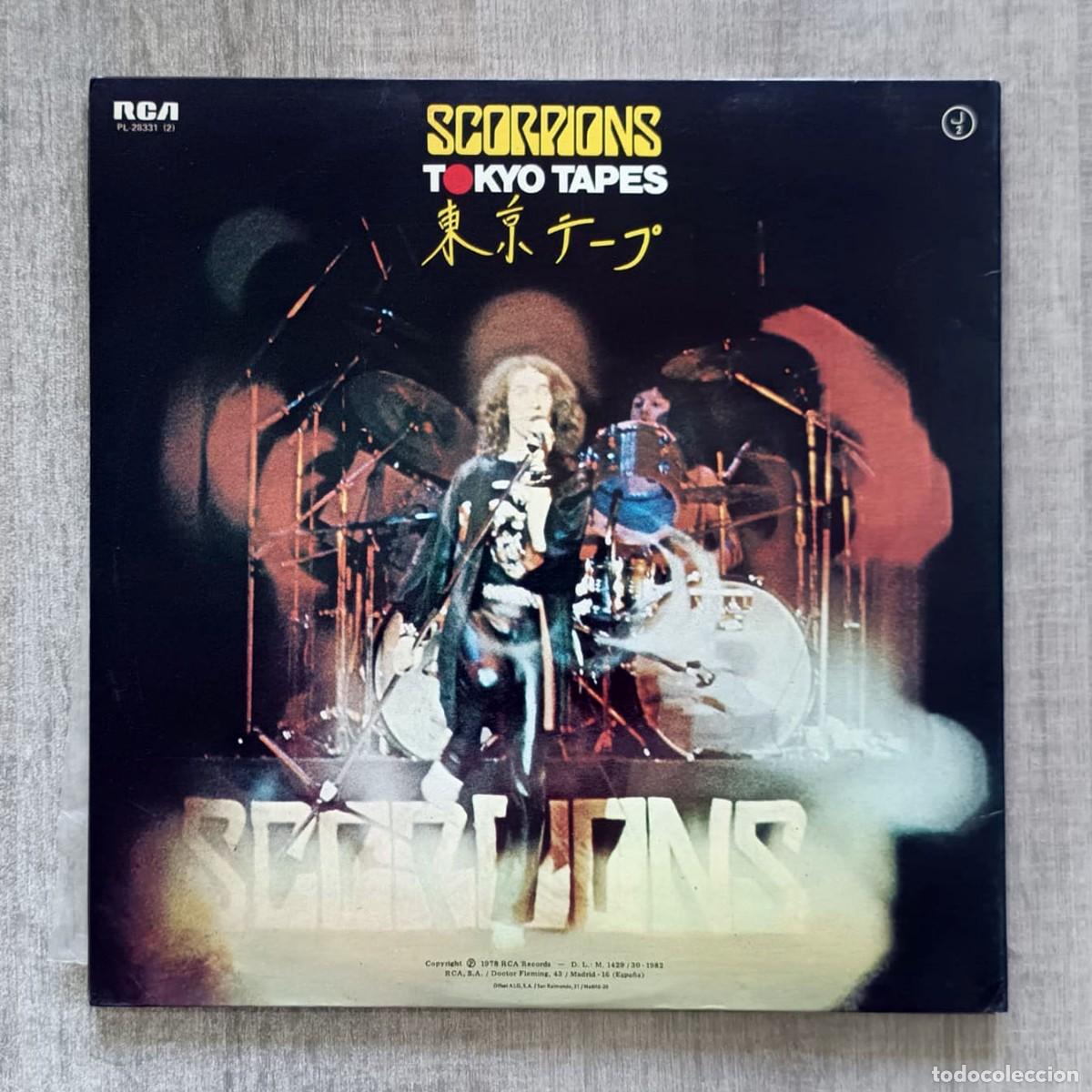 Discos de vinilo: SCORPIONS &ndash; TOKYO TAPES 2LP 1982 - Foto 2