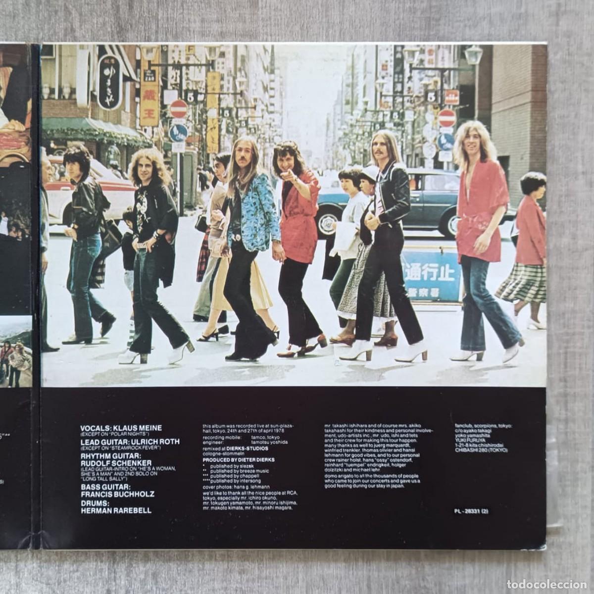 Discos de vinilo: SCORPIONS &ndash; TOKYO TAPES 2LP 1982 - Foto 4