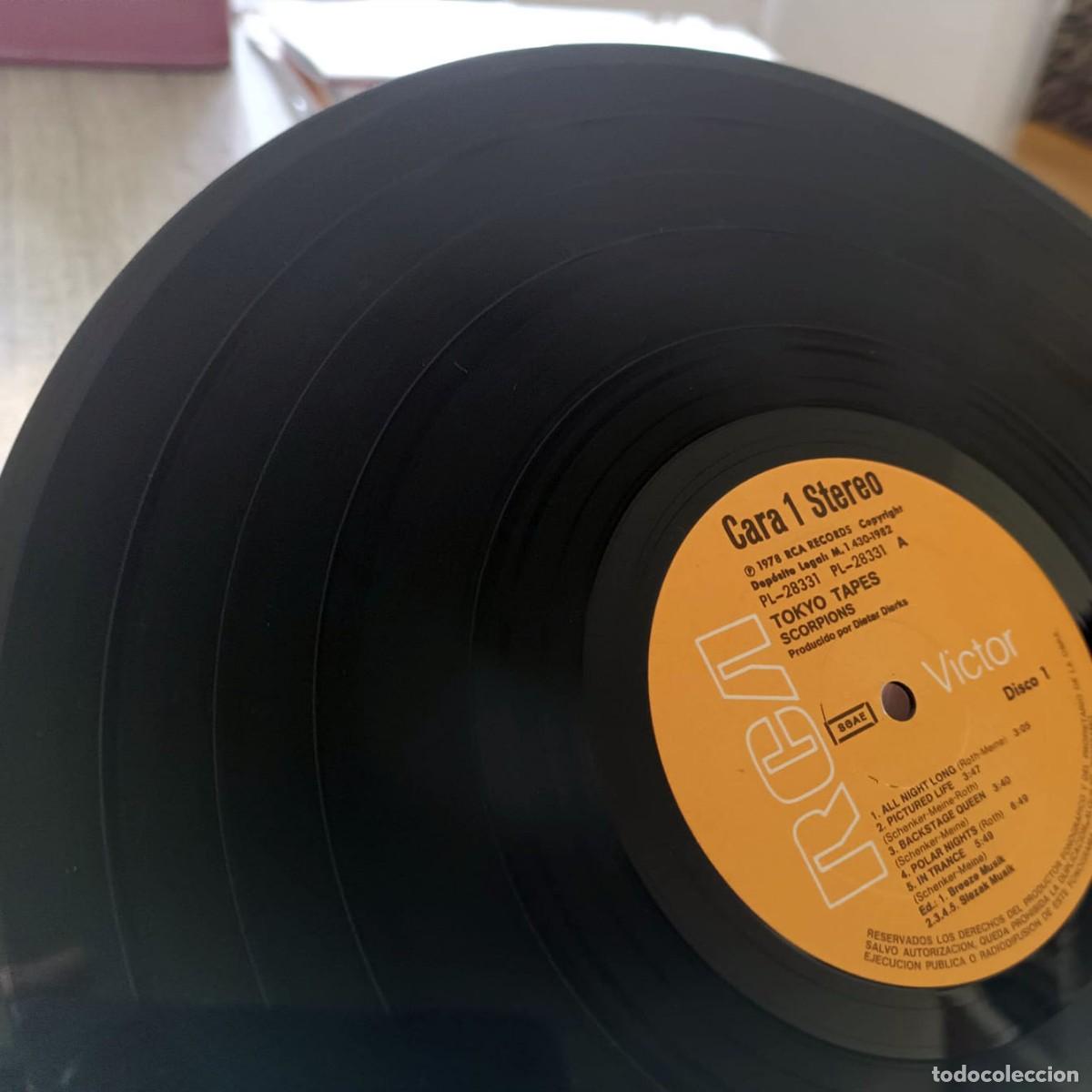 Discos de vinilo: SCORPIONS &ndash; TOKYO TAPES 2LP 1982 - Foto 6