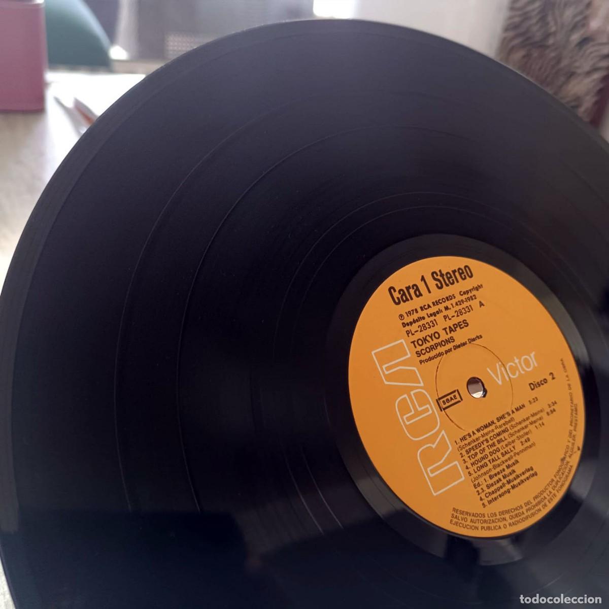 Discos de vinilo: SCORPIONS &ndash; TOKYO TAPES 2LP 1982 - Foto 7