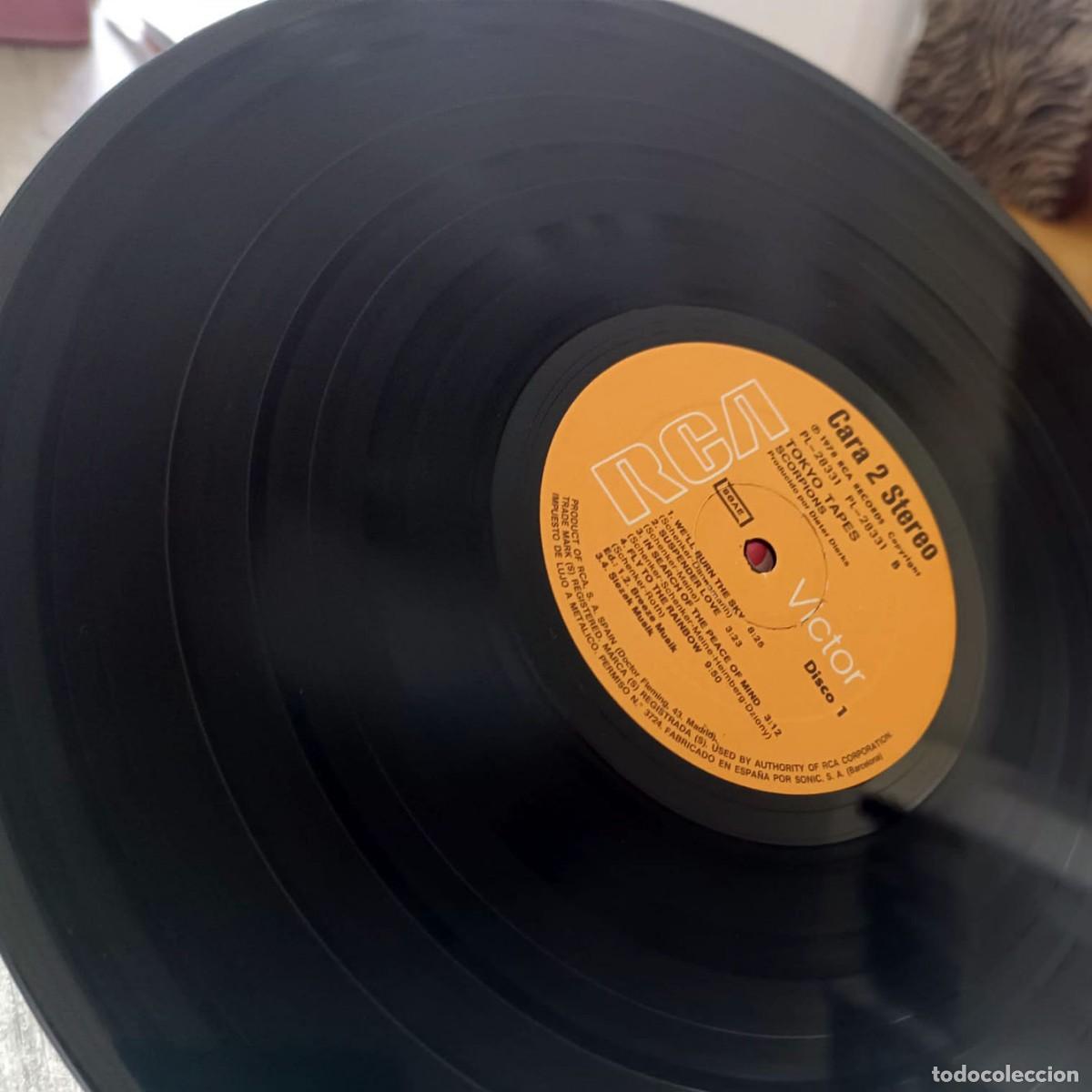 Discos de vinilo: SCORPIONS &ndash; TOKYO TAPES 2LP 1982 - Foto 8