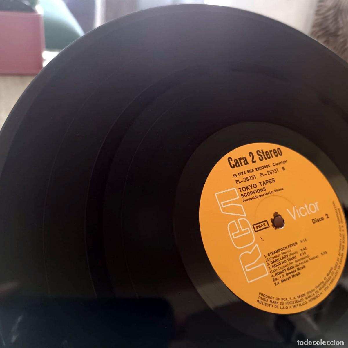 Discos de vinilo: SCORPIONS &ndash; TOKYO TAPES 2LP 1982 - Foto 9