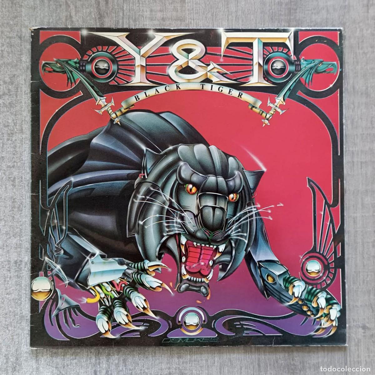 Discos de vinilo: Y&T &ndash; BLACK TIGER LP 1982
