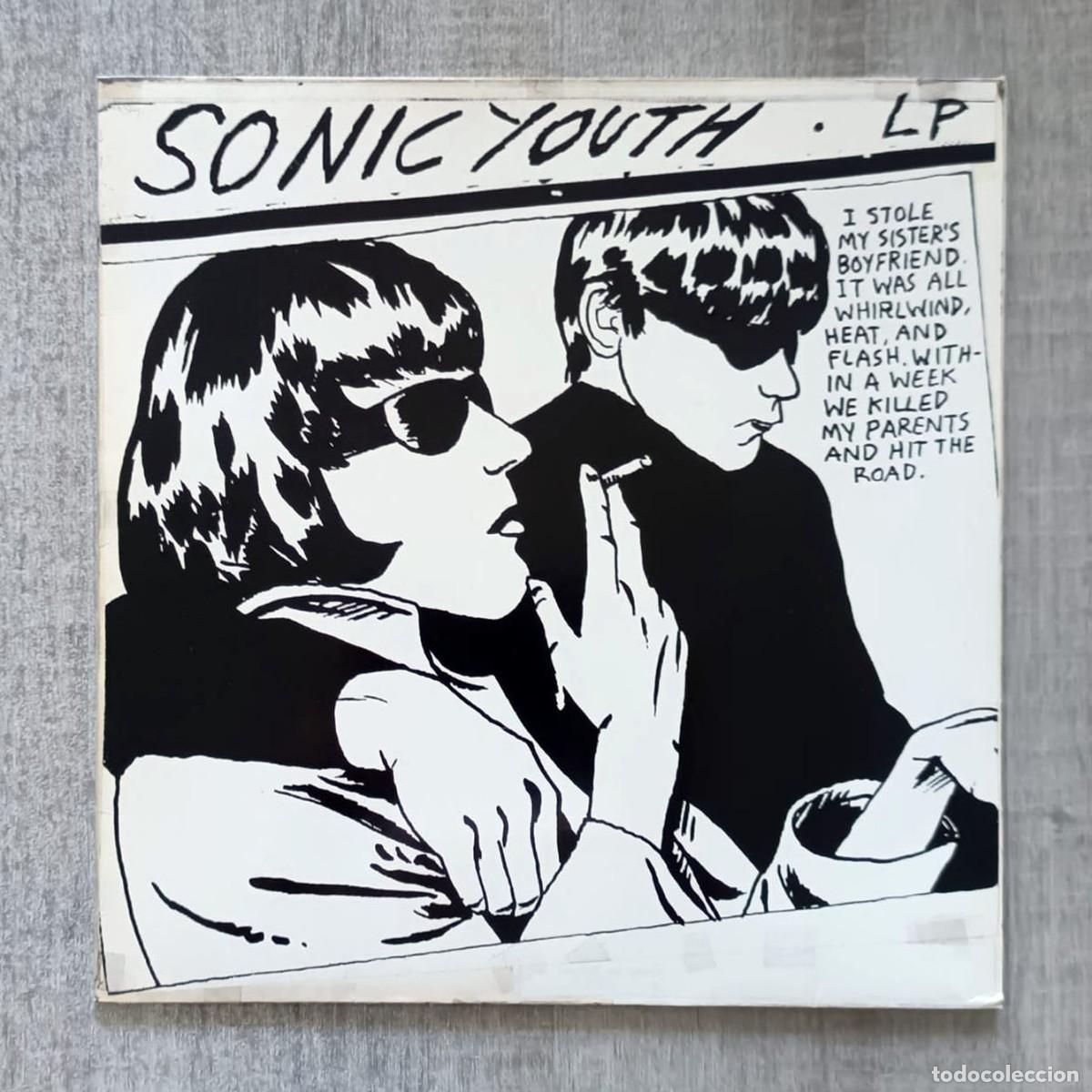 Discos de vinilo: Sonic Youth Goo LP Original 1990 Geffen