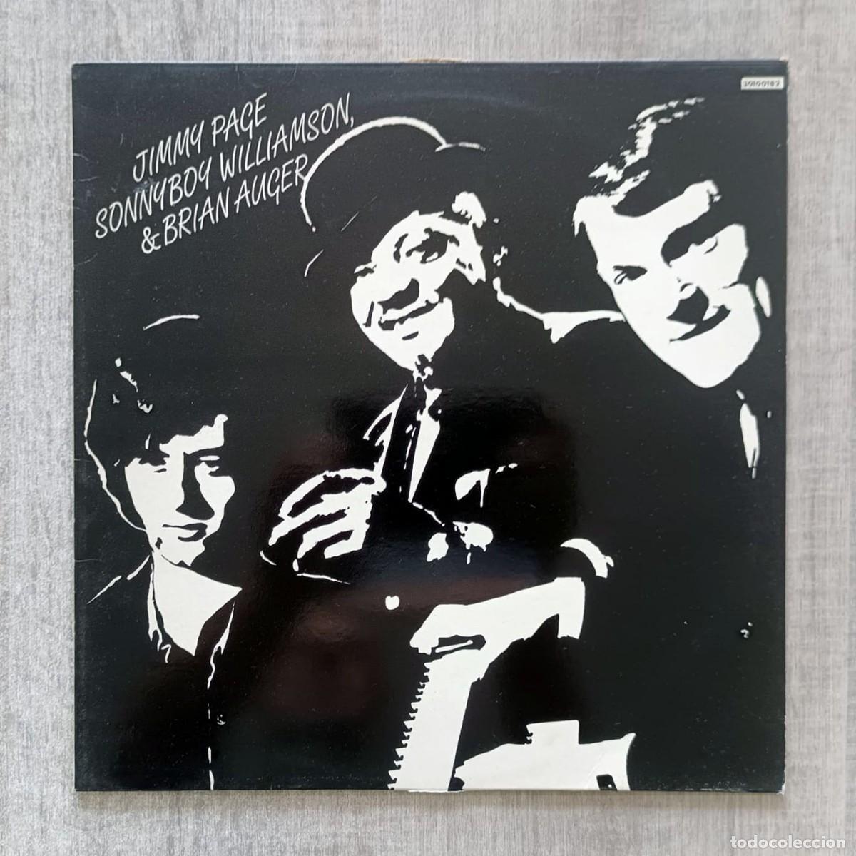 Discos de vinilo: Jimmy Page Sonny Boy Jam Session LP Charly