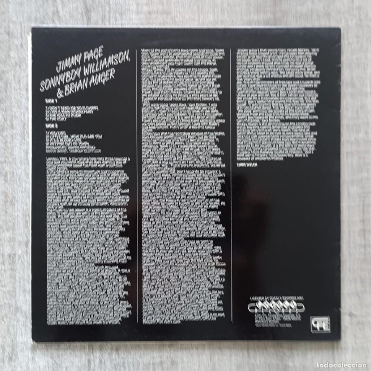 Discos de vinilo: Jimmy Page Sonny Boy Jam Session LP Charly - Foto 2