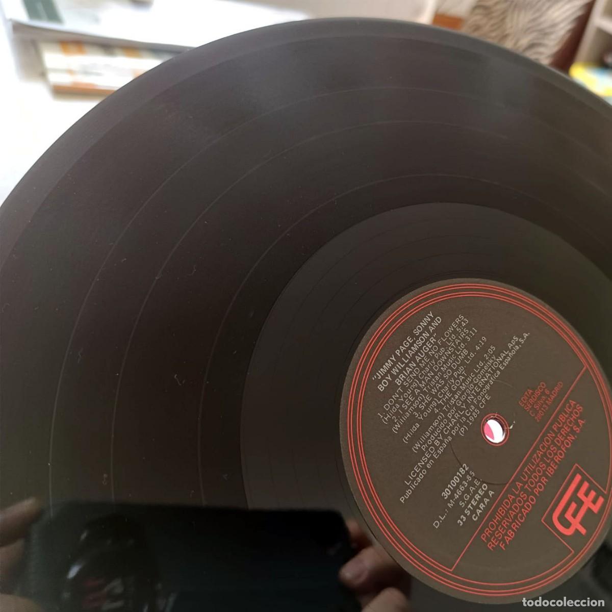 Discos de vinilo: Jimmy Page Sonny Boy Jam Session LP Charly - Foto 5