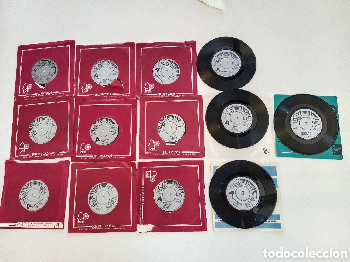 Discos de vinilo: 13 Single 7&rdquo; Uk Demo Bell 1972-73 Gary Glitter Dawn