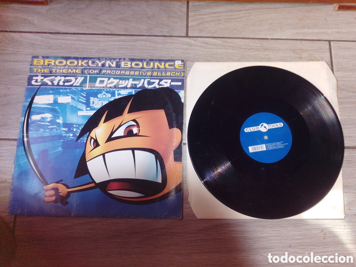 Discos de vinilo: BROOKLYN BOUNCE - THE THEME OF PROGRESSIVE ATTACK - MAXI - GERMANY - EDEL - PLS 20 - L -
