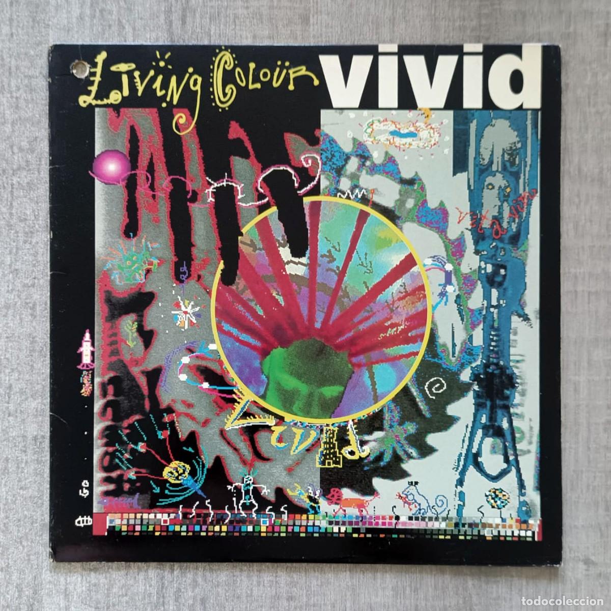 Discos de vinilo: Living Colour Vivid LP Original 1988