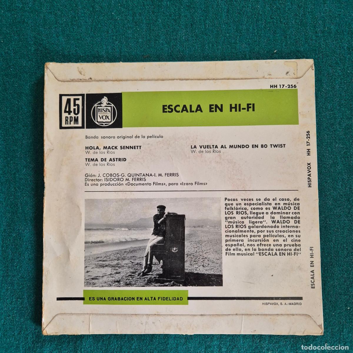 Discos de vinilo: Waldo De Los Rios &ndash; Escala En Hi-Fi - Foto 2