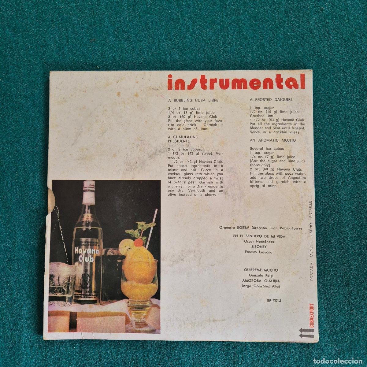 Discos de vinilo: Orquesta Egrem &ndash; Instrumental - Foto 2