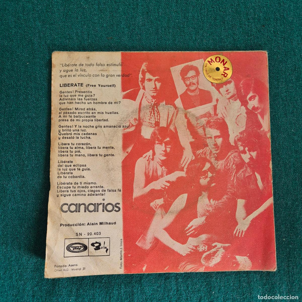 Discos de vinilo: Canarios &ndash; Lib&eacute;rate! . - Foto 2