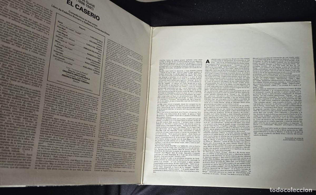 Discos de vinilo: EL CASER&Iacute;O 2 LPS TVE 1979 - Foto 2