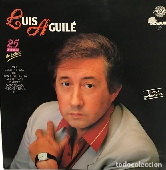 Discos de vinilo: Luis Aguile * LP Vinilo * 25 A&ntilde;os de &eacute;xitos * Perfil 1989