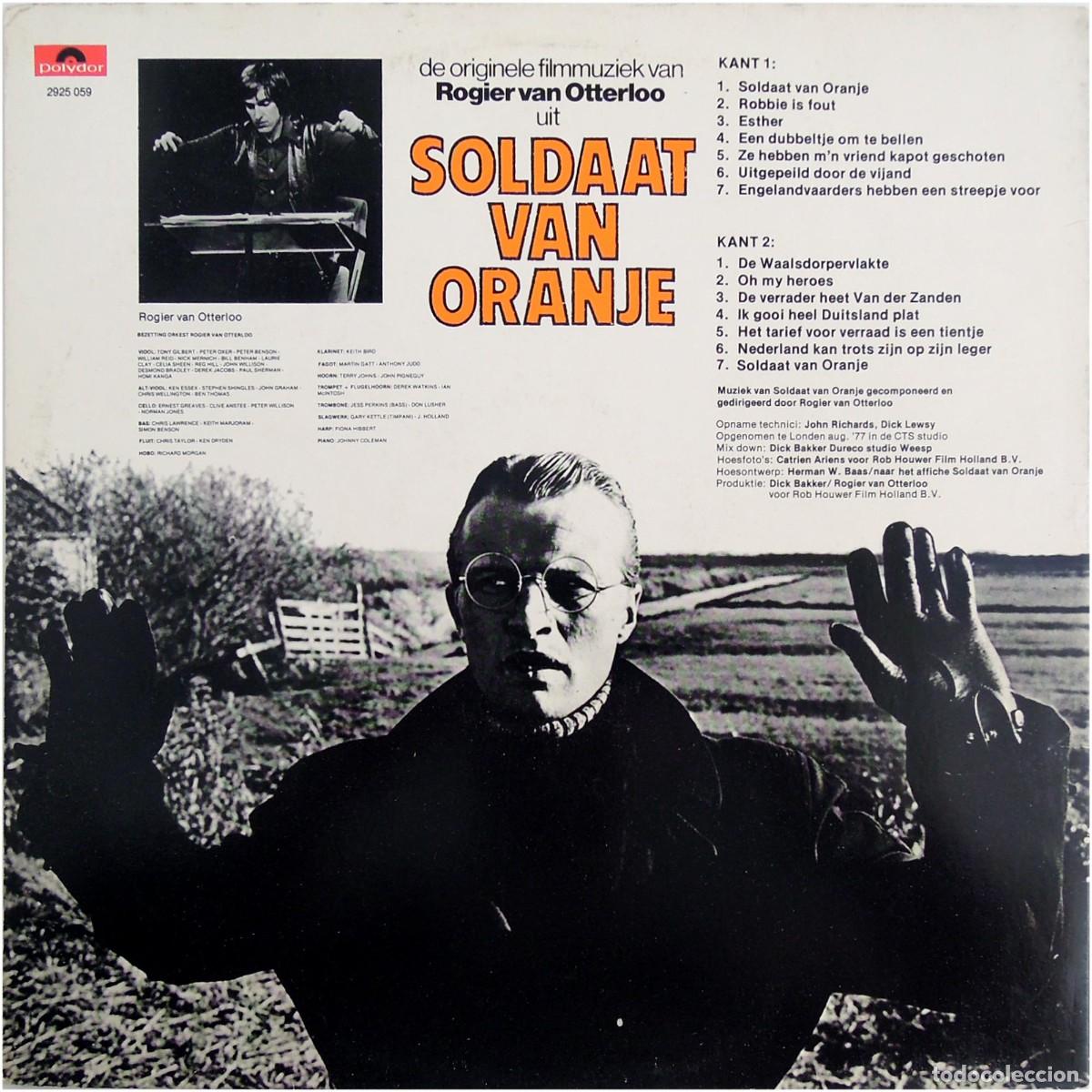 Discos de vinilo: Rogier Van Otterloo &ndash; Soldaat Van Oranje - LP Netherlands 1977 -Polydor 2925 059 - EX/EX - Foto 2