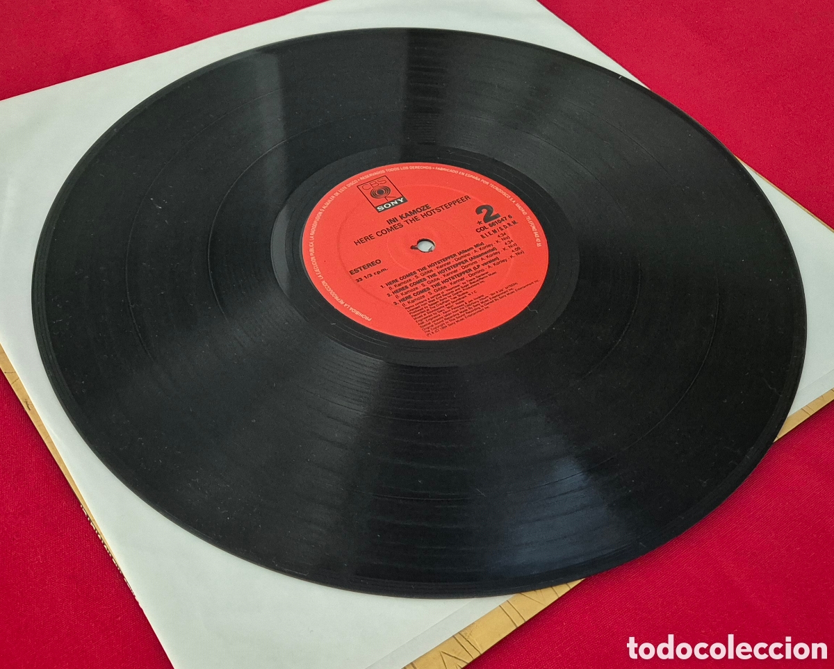 Discos de vinilo: Ini Kamoze &ndash; Here Comes The Hotstepper vinilo - Foto 6