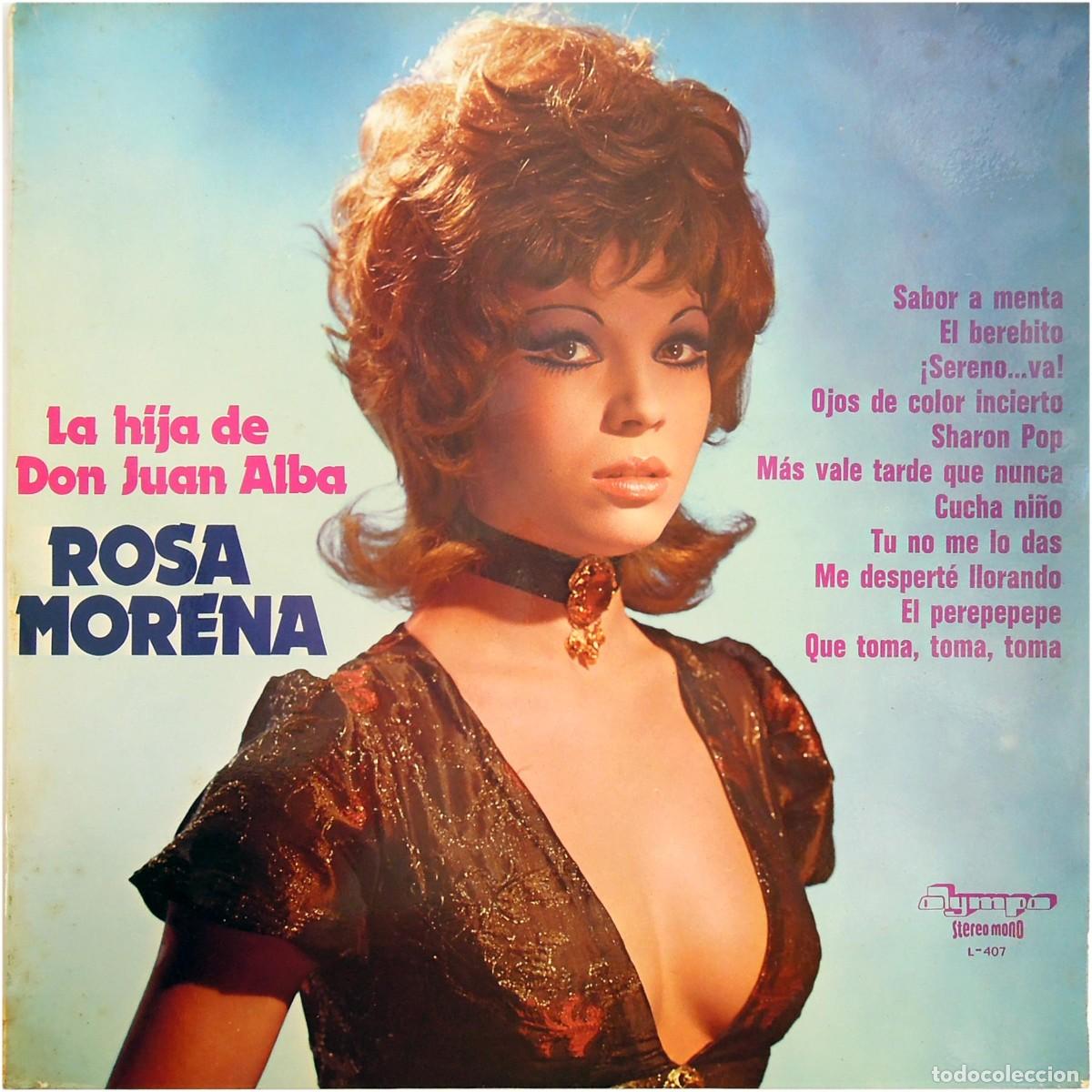 Discos de vinilo: Rosa Morena &ndash; La Hija De Don Juan Alba - LP Spain 1976 - Olympo L-407 - EX/VG+