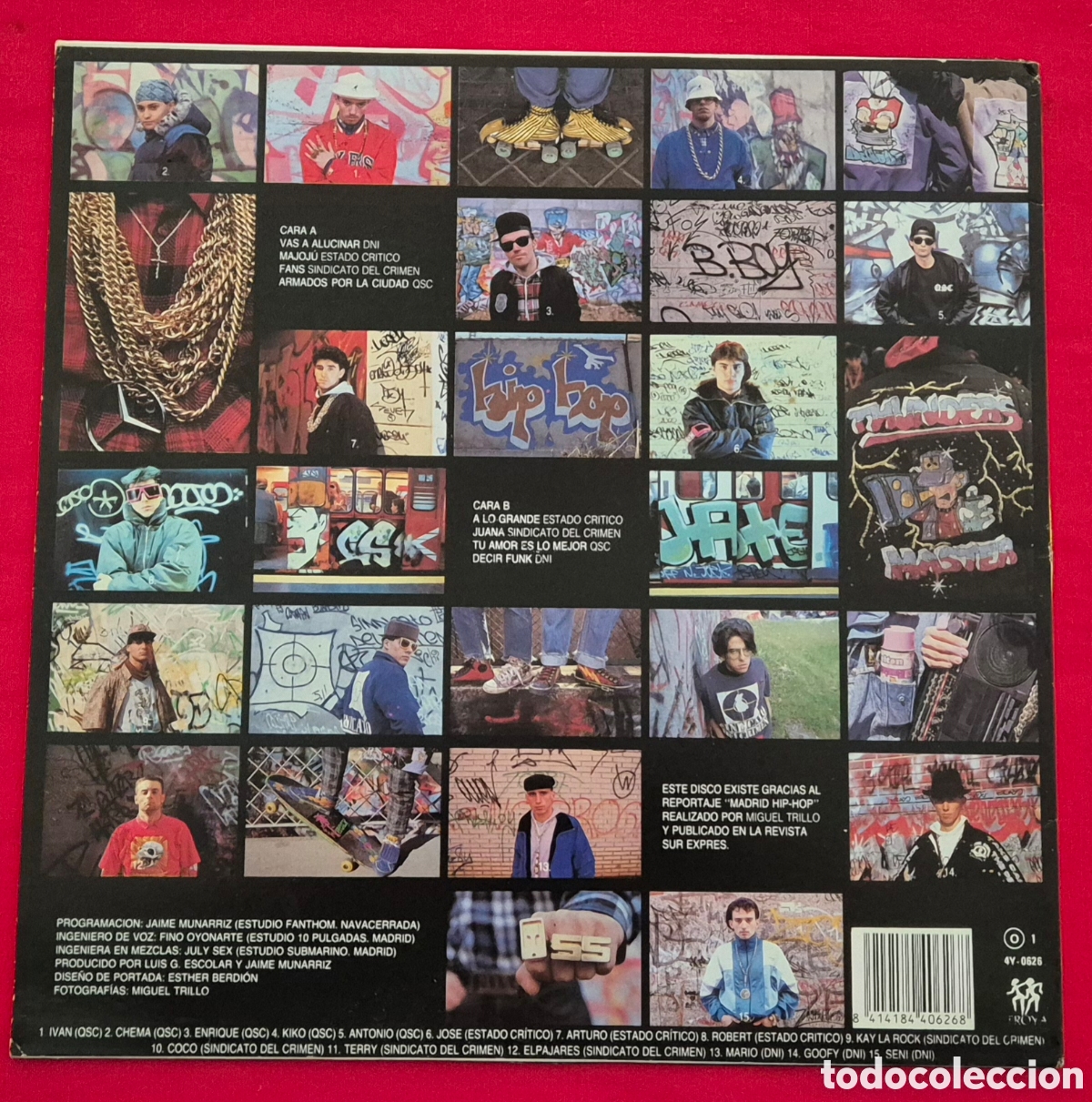 Discos de vinilo: Madrid Hip Hop Lp Vinilo - Foto 2